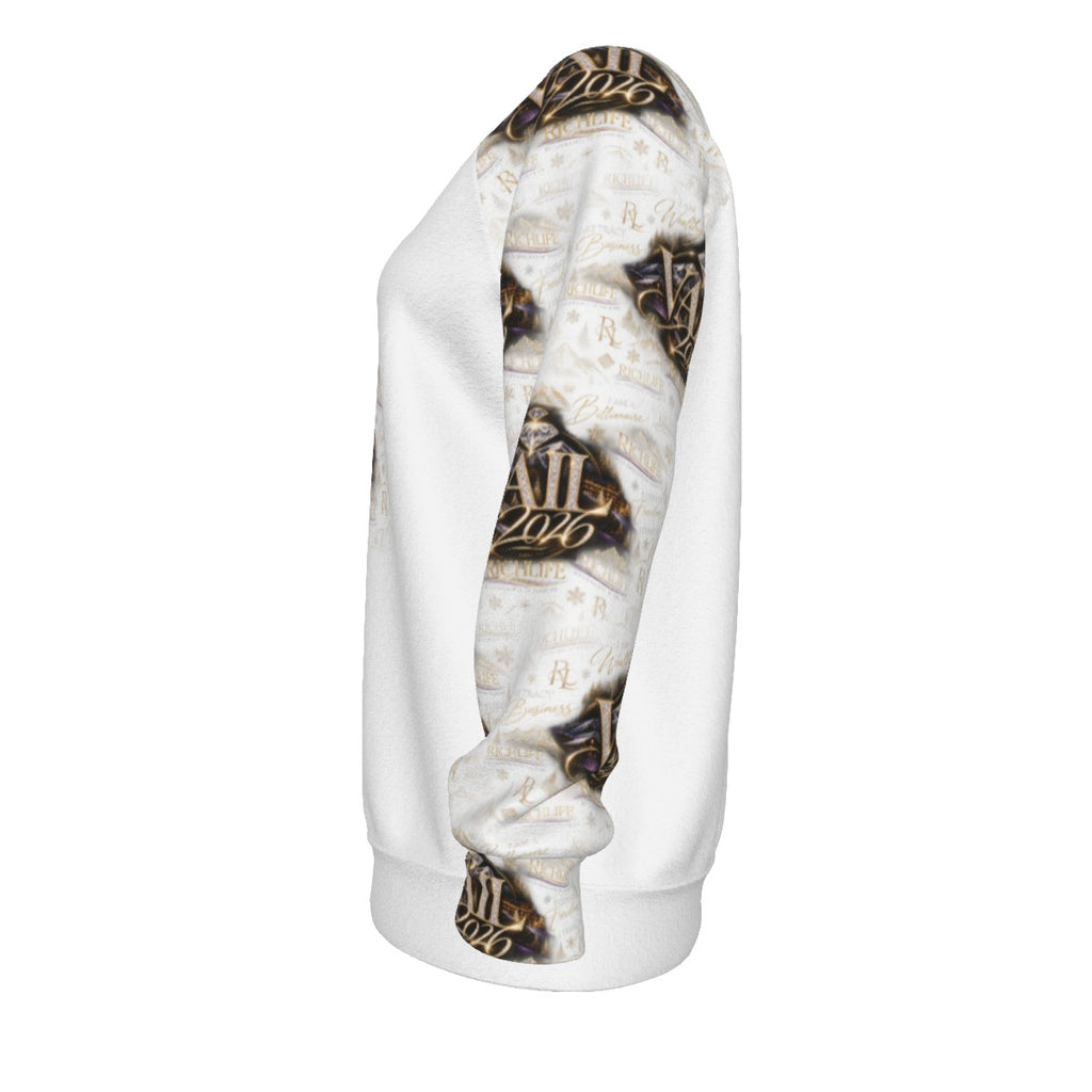All-Over Print Women's Raglan Sleeve Sweatshirt