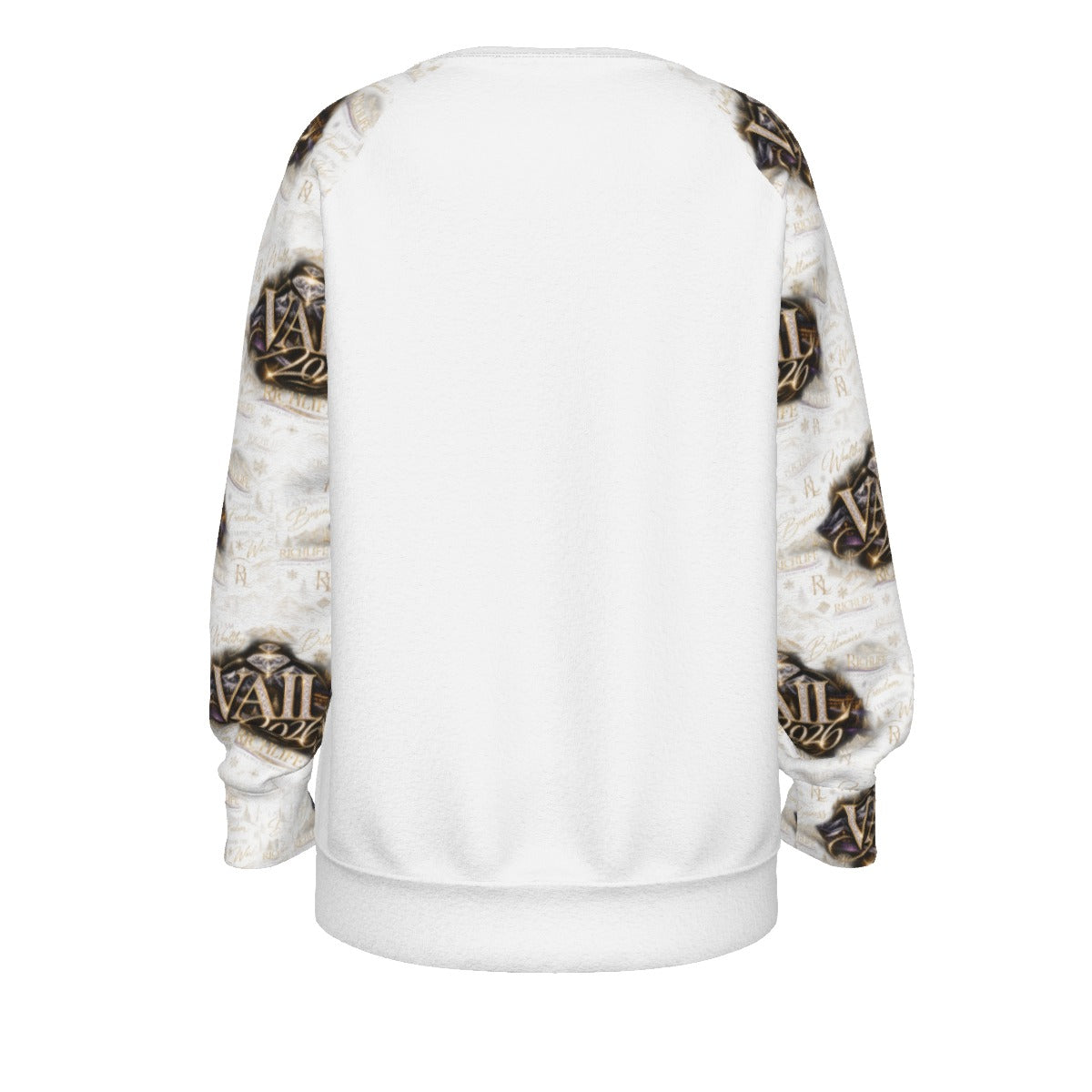 All-Over Print Women's Raglan Sleeve Sweatshirt