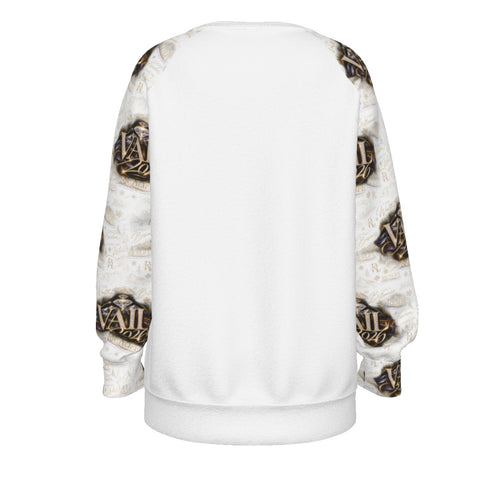 All-Over Print Women's Raglan Sleeve Sweatshirt