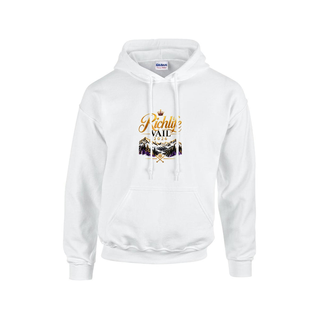 Men's Hoodie Printed in USA |Gildan 18500 Double DTF